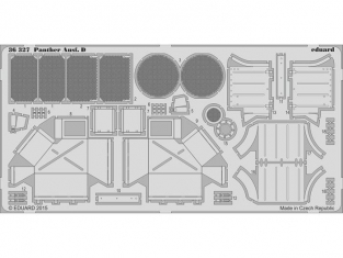 Eduard photodecoupe militaire 36327 Panther Ausf.D Tamiya 1/35