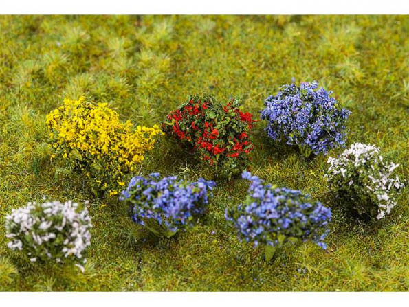 Faller diorama 181269 14 Buissons en fleurs HO