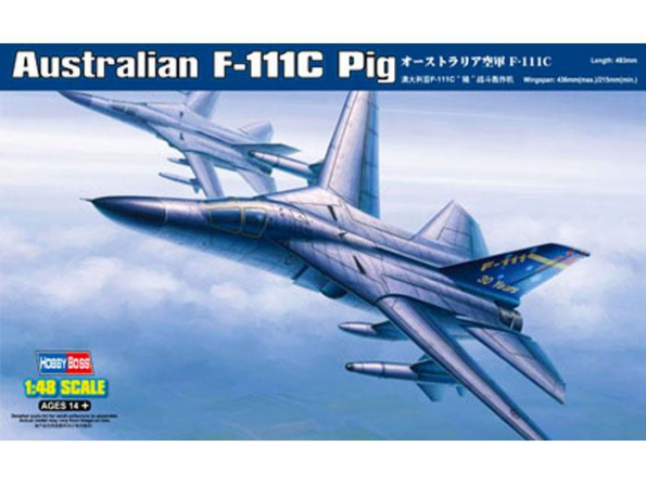 Hobby Boss maquette avion 80349 Australian F-111C Pig 1/48