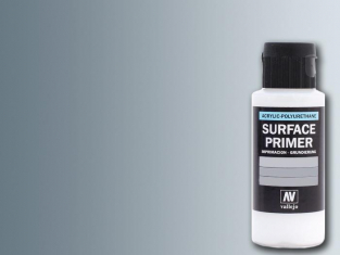 Vallejo Surface Primer 73615 Appret acrylique Polyuréthane USN Light Ghost Grey FS36375 60ml