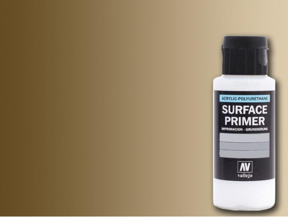 Vallejo Surface Primer 73606 Appret acrylique Polyuréthane Vert marron Allemand RAL8000 60ml