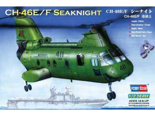 Hobby Boss maquette Helico 87223 CH-46F SeaKnight 1/72