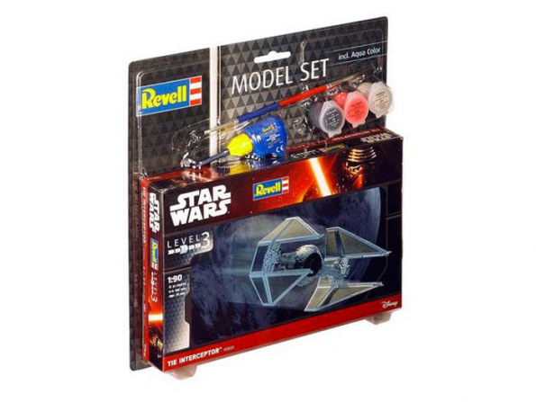 Revell maquete coffret 63603 Model Set TIE Interceptor 1/90