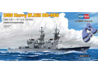 HOBBY BOSS maquette bateau 82506 USS HARRY W. HILL 1/700