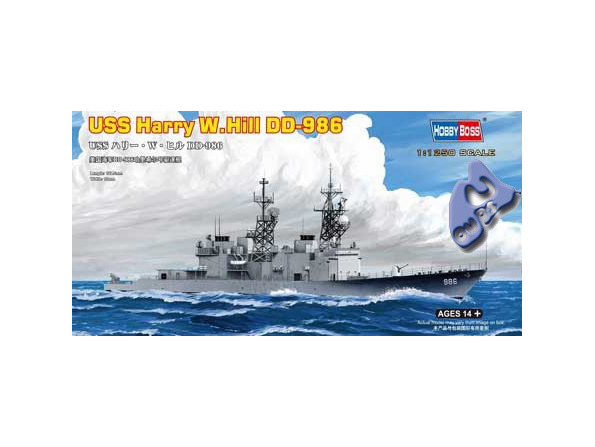 HOBBY BOSS maquette bateau 82506 USS HARRY W. HILL 1/700