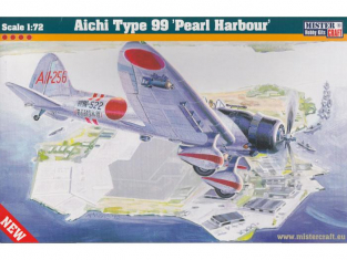 MASTER CRAFT maquette avion 040055 AICHI TYPE 99 "VAL" PEARL HARBOUR 1/72 
