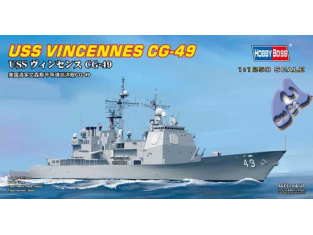 HOBBY BOSS maquette bateau 82502 USS VINCENNES CG-49 1/700