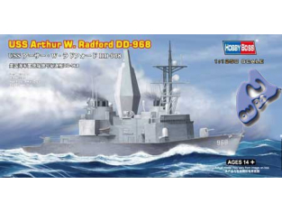 HOBBY BOSS maquette bateau 82505 USS ARTHUR W. RADFORD 1/1250
