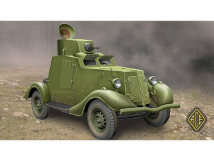 Ace maquettes militaire 48107 FAI-M VEHICULE BLINDE LEGER SOVIETIQUE 1939-1941 1/48