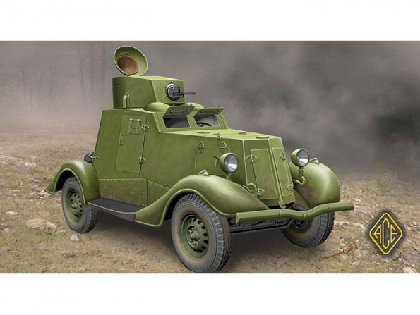 Ace maquettes militaire 48107 FAI-M VEHICULE BLINDE LEGER SOVIETIQUE 1939-1941 1/48