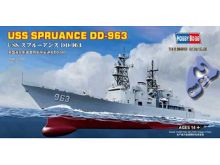 HOBBY BOSS maquette bateau 82504 USS SPRUANCE DD-963 1/1250