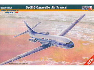 MASTER CRAFT maquette avion 040284 SE-210 CARAVELLE AIR FRANCE 1/144