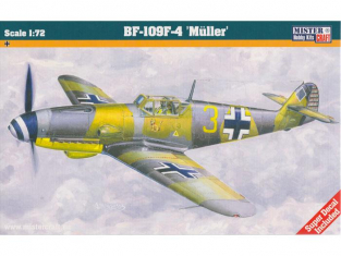 Master CRAFT maquette avion 030384 MESSERSCHMITT BF-109F-4 MÜLLER 1/72