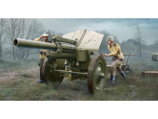 TRUMPETER maquette militaire 02344 CANON DE CAMPAGNE DE 122MM 1938 M-30 SOVIETIQUE (Version Tardive) 1/35