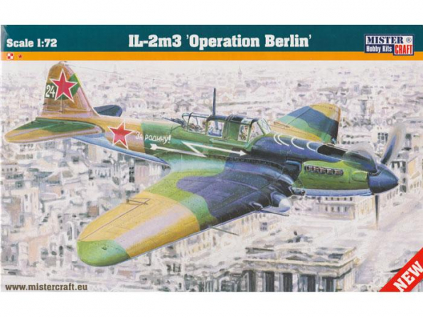 Master CRAFT maquette avion 030285 ILYOUSHIN IL-2m3 "Sturmovik" Operation Berlin 1945 1/72