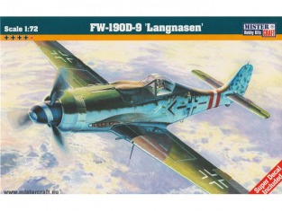 Master CRAFT maquette avion 030070 FOCKE WULF FW-190D-9 LANGNASEN 1/72