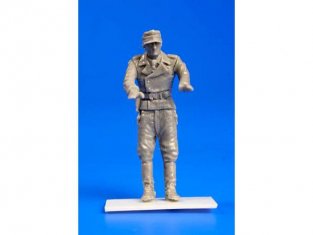 Cmk figurine F48279 Commandant de char allemand WWII 1/48