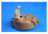 Cmk figurine F35258 Commandant de char us dans la tourelle en tenu d&#039;hivers 1944 1/35