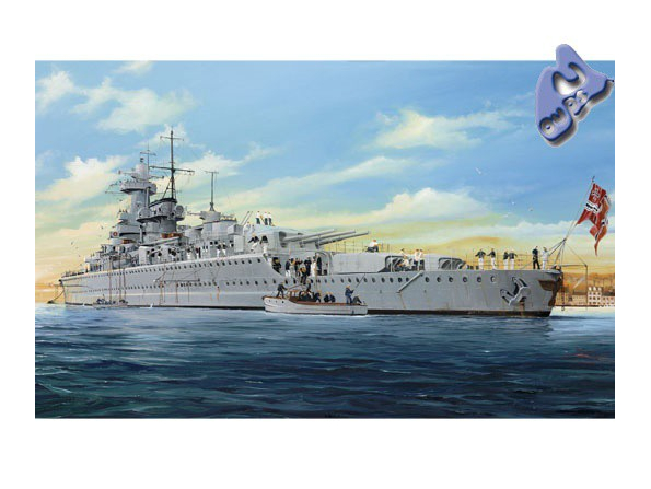 Trumpeter maquette bateau 05316 "ADMIRAL GRAF SPEE" 1/350