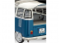 Revell maquette voiture 07009 Volkswagen T1 Samba Bus 1/16