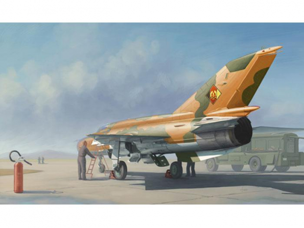 TRUMPETER maquette avion 02863 MIG-21MF CHASSEUR-INTERCEPTEUR 1/48