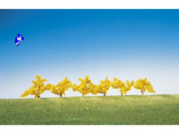 Faller 181475 6 forsythias à fleurs jaunes