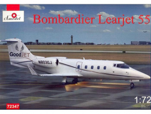 Amodel maquette avion 72347 BOMBARDIER LEARJET 55 1/72