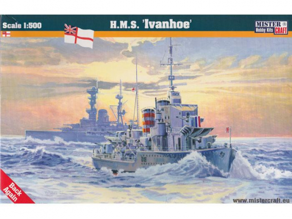 MASTER CRAFT maquette bateau 002992 HMS "IVANHOE" D-16 1/500