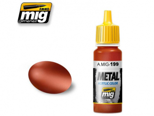 MIG peinture metal 199 Cuivre 17ml