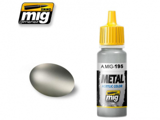 MIG peinture metal 195 Argent 17ml