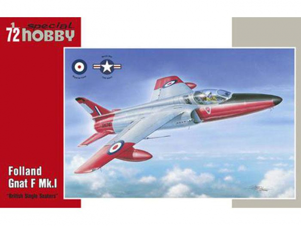 Special Hobby maquette avion 72322 FOLLAND GNAT F Mk. I CHASSEUR MONOPLACE BRITANNIQUE 1/72