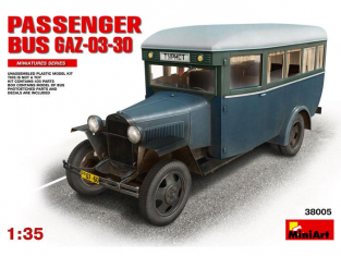 Mini Art maquette militaire 38005 BUS CIVIL SOVIETIQUE GAZ-03-30 1/35