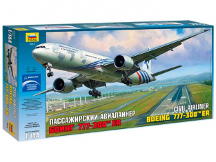 Zvezda maquette avion 7012 Boeing 777-300 1/144