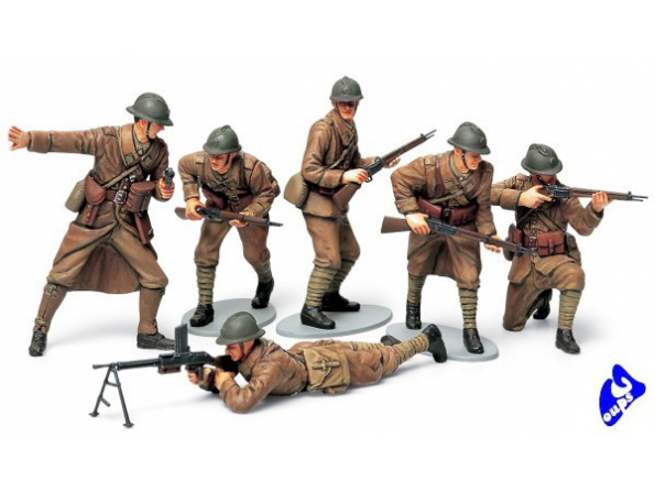 Tamiya maquette militaire 35288 Infanterie Française 1/35