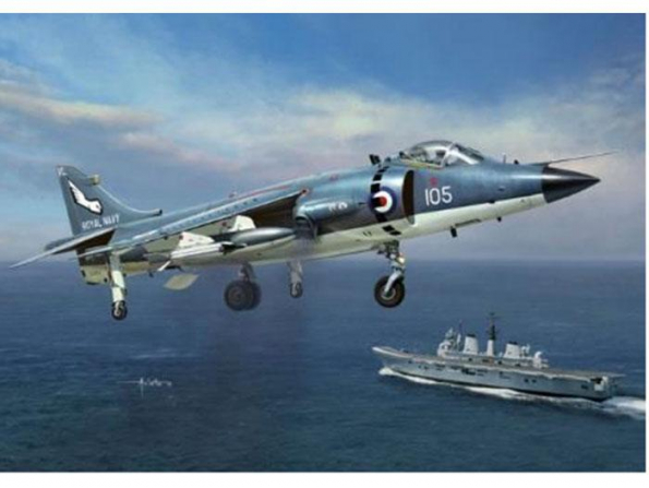 Kinetic maquette avion k48035 Sea Harrier FRS1 1/48