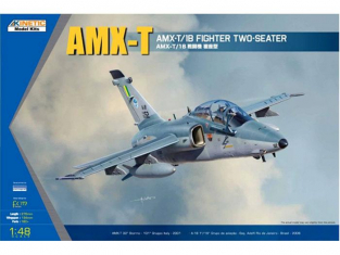 Kinetic maquette avion k48027 AMX-T/1B Bi Places 1/48