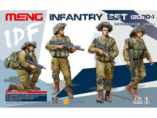 Meng maquette militaire HS-004 SET INFANTERIE ARMÉE ISRAÉLIENNE 2012 1/35