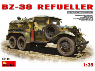 Mini Art maquette militaire 35145 BZ-38 - CAMION CITERNE CARBURANT SOVIETIQUE 1941-1942 1/35