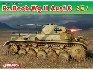 Dragon maquette militaire 6812 Pz. Beob. Wg.II Ausf.A-C 1/35