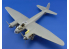 EDUARD photodecoupe avion 48876 Exterieur Junkers Ju 88A-5 Icm 1/48