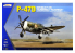 Kinetic model kits maquette avion K3208 P-47 Razorback 1/24