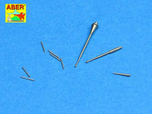 Aber 350L66 Set de canons et periscopes pour U-Boot type VII 1/350