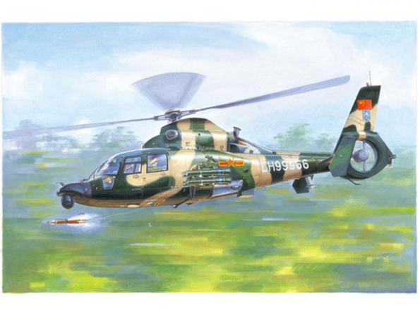 Trumpeter maquette helicoptére 05109 HÉLICOPTÈRE HARBIN Z-9WA ARMÉE CHINOISE 2015 1/35