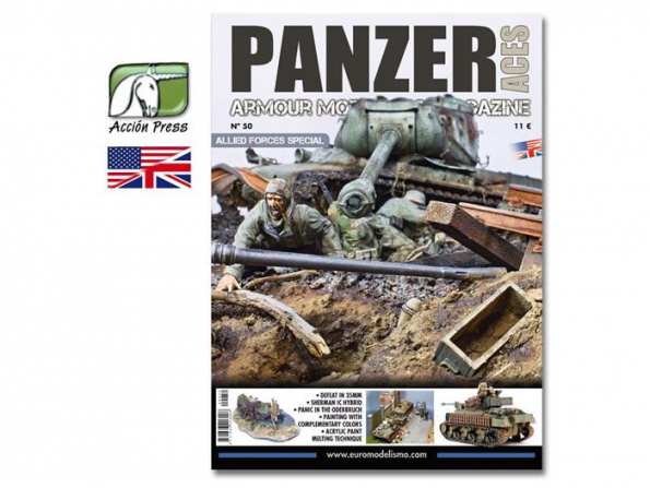 MIG Librairie 0050 Panzer Aces 50 en langue Anglaise Forces speciales Allies