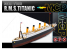 Academy maquette bateau 14217 RMS TITANIC MCP Snap 1/1000