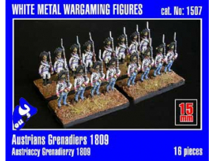 Mirage maquette FIGURINES 1507 Austrians Grenadiers 1/72