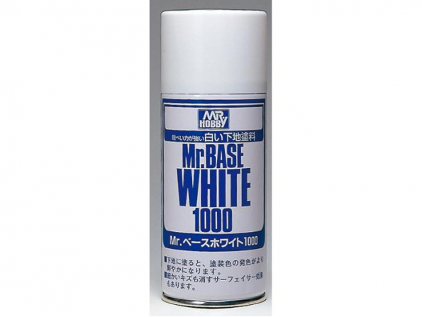 Mr Hobby peinture maquettes b518 Bombe Base blanche 1000 180ml