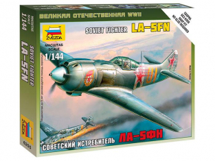 Zvezda maquette avion 6255 Lavochkin La-5 1/144