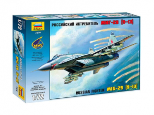 Zvezda maquette avion 7278 MiG-29C (9-13) 1/72