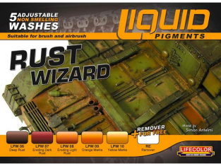 Lifecolor peinture LP02 LIQUID PIGMENTS SERIES Rust Wizard